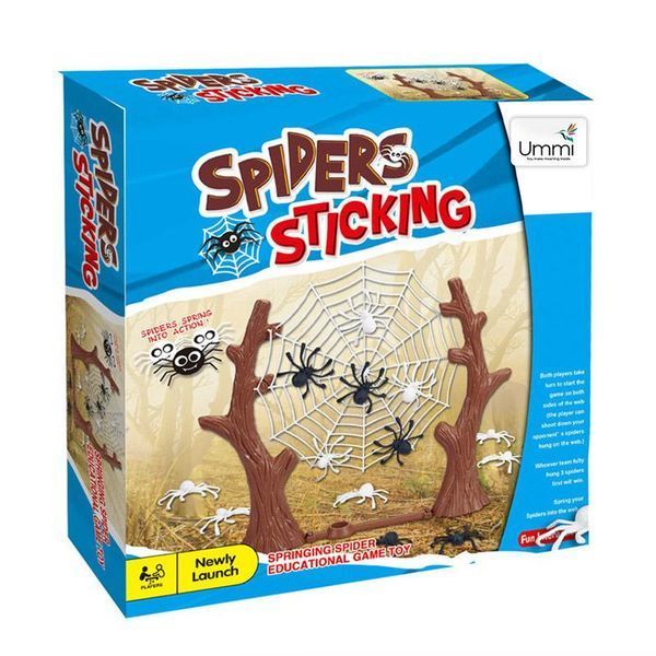 Настільна інтерактивна гра Ummi 707-105 Spider Sticking Game 79505 фото
