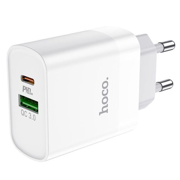 МЗП Hoco C80A Plus Rapido PD20W+QC3.0 (1USB-A/1C) 66097 фото