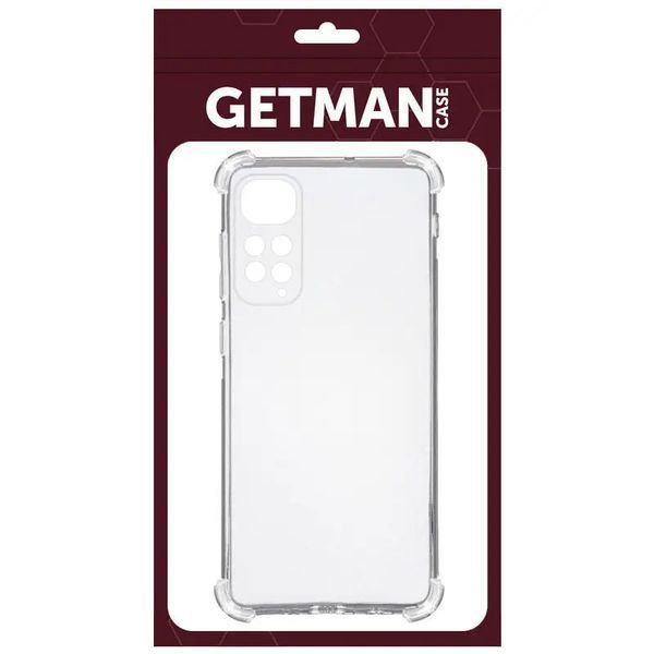 TPU чохол GETMAN Ease logo посилені кути Full Camera для Xiaomi Redmi Note 11 (Global) / Note 11S 71851 фото