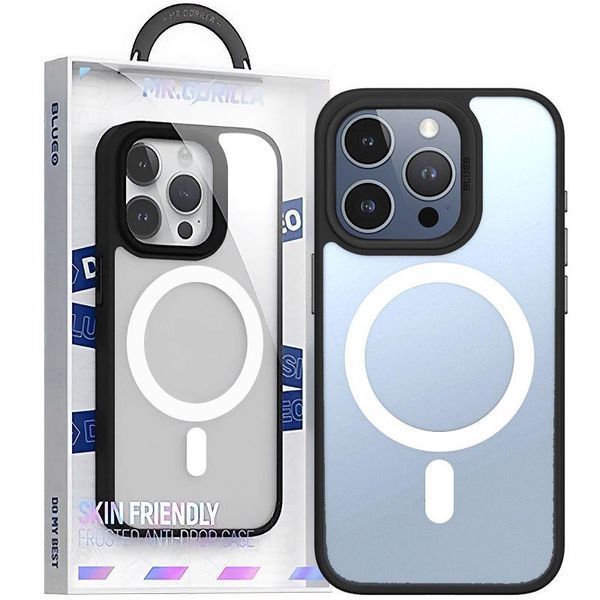 TPU+PC чохол Blueo Skin Friendly Frosted with MagSafe для Apple iPhone 14 Pro Max (6.7") 71354 фото