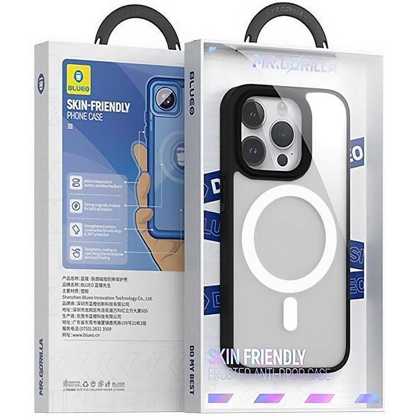 TPU+PC чохол Blueo Skin Friendly Frosted with MagSafe для Apple iPhone 14 Pro Max (6.7") 71354 фото