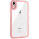 TPU чохол Transparent + Colour 1,5mm для Apple iPhone XR (6.1") 70559 фото 1