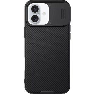 Карбонова накладка Nillkin CamShield Pro Magnetic для Apple iPhone 16 Plus (6.7") 80473 фото