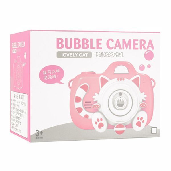 Фотокамера-генератор мильних бульбашок 1001 Kitty Children's camera 79523 фото