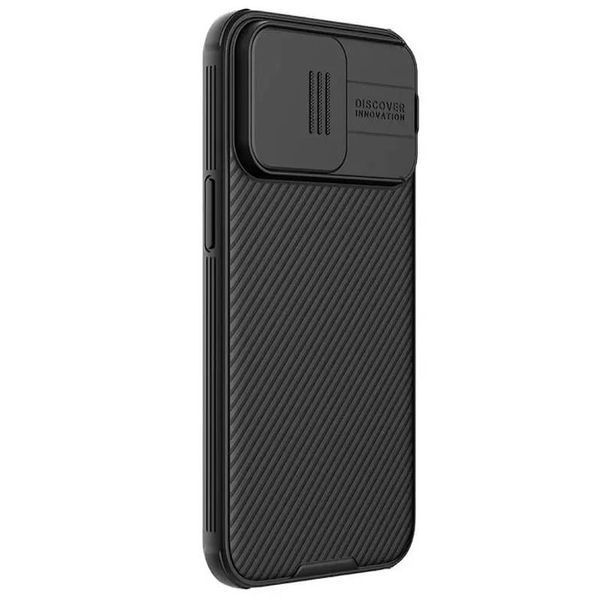 Карбонова накладка Nillkin CamShield Pro Magnetic для Apple iPhone 15 Pro Max (6.7") 66041 фото