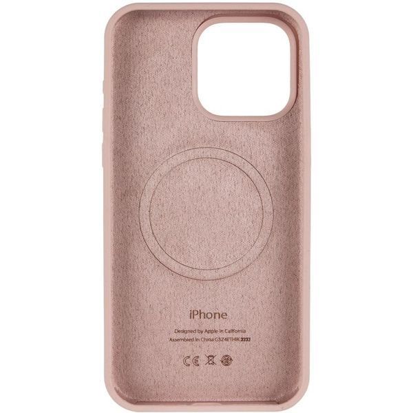 Чохол Silicone Case (AA) Logo with MagSafe для Apple iPhone 13 Pro Max (6.7") 80637 фото