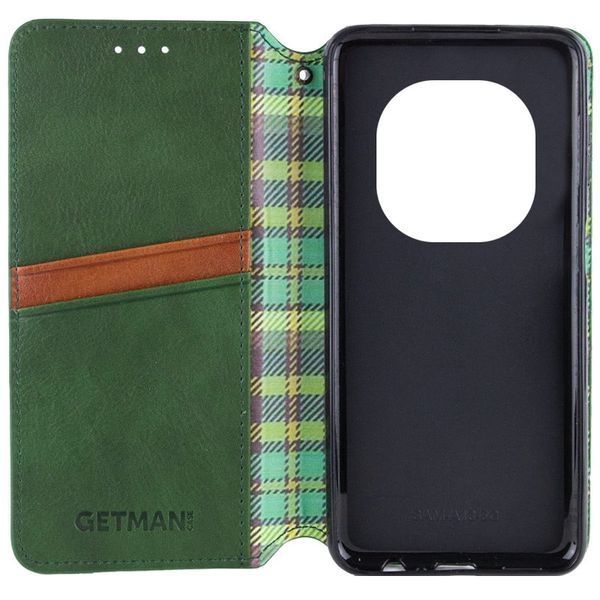 Шкіряний чохол-книжка GETMAN Cubic (PU) для Xiaomi Redmi Note 14 Pro 4G 77934 фото