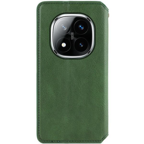 Шкіряний чохол-книжка GETMAN Cubic (PU) для Xiaomi Redmi Note 14 Pro 4G 77934 фото