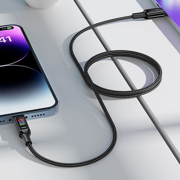 Дата кабель Acefast C7-03 USB-C to USB-C zinc alloy (1.2m) 68246 фото