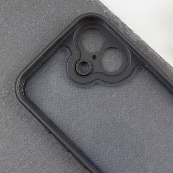 TPU чохол Transparent + Colour 1,5mm для Apple iPhone 16 (6.1") 76749 фото