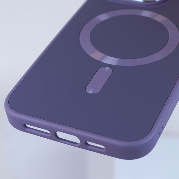 Шкіряний чохол Bonbon Leather Metal Style with MagSafe для Apple iPhone 13 Pro (6.1") 65458 фото