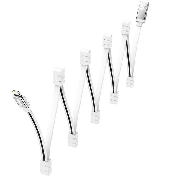Дата кабель Hoco U103 Magnetic Absorption USB to Lightning (1m) 67282 фото