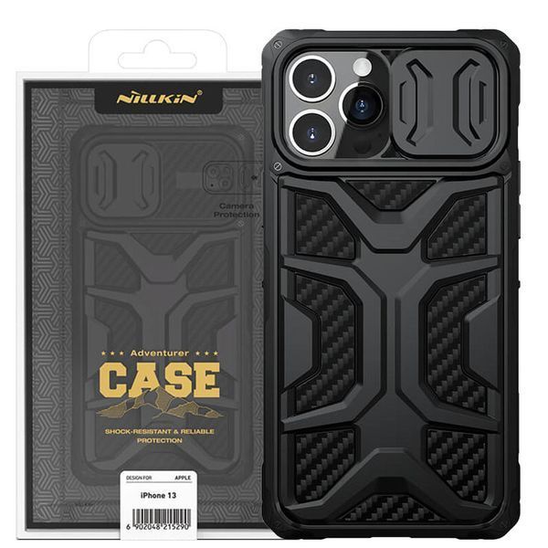 TPU+PC чохол Nillkin CamShield Adventurer (шторка на камеру) для Apple iPhone 13 Pro (6.1") 52117 фото