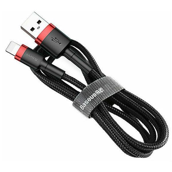 Дата кабель Baseus Cafule Lightning Cable Special Edition 2.4A (1m) (CALKLF-G) 31842 фото