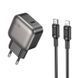 МЗП Borofone BAS53A Absolute PD20W (1USB-C) + кабель Type-C to Lightning 75037 фото 1