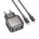 МЗП Borofone BAS53A Absolute PD20W (1USB-C) + кабель Type-C to Lightning 75037 фото 2