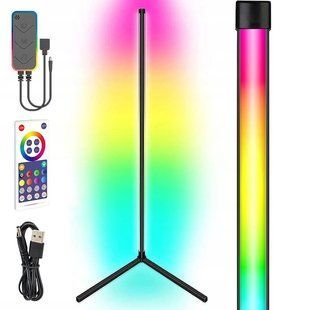 Підлогова кутова LED лампа RGB Magic 1 Bluetooth USB with app 66424 фото
