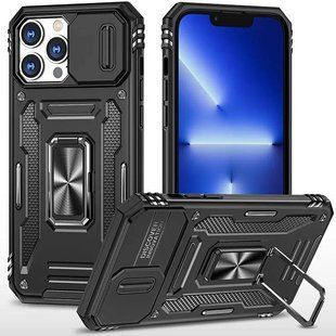 Ударостійкий чохол Camshield Army Ring для Apple iPhone 11 Pro Max (6.5") 68264 фото