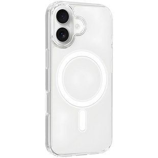 Чохол TPU Clear Case with MagSafe для Apple iPhone 16 (6.1") 73550 фото
