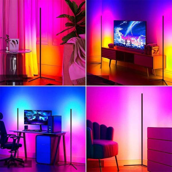 Підлогова кутова LED лампа RGB Magic 1 Bluetooth USB with app 66424 фото