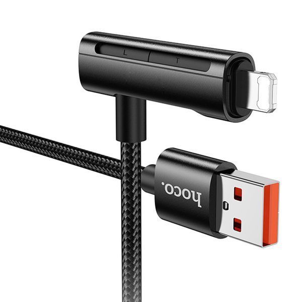 Дата кабель Hoco U135 Incredible 2in1 USB to Lightning/Type-C (1m) 74172 фото