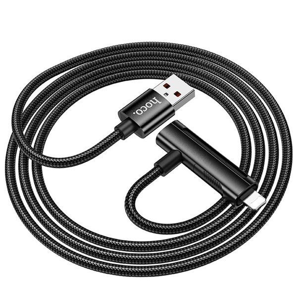 Дата кабель Hoco U135 Incredible 2in1 USB to Lightning/Type-C (1m) 74172 фото