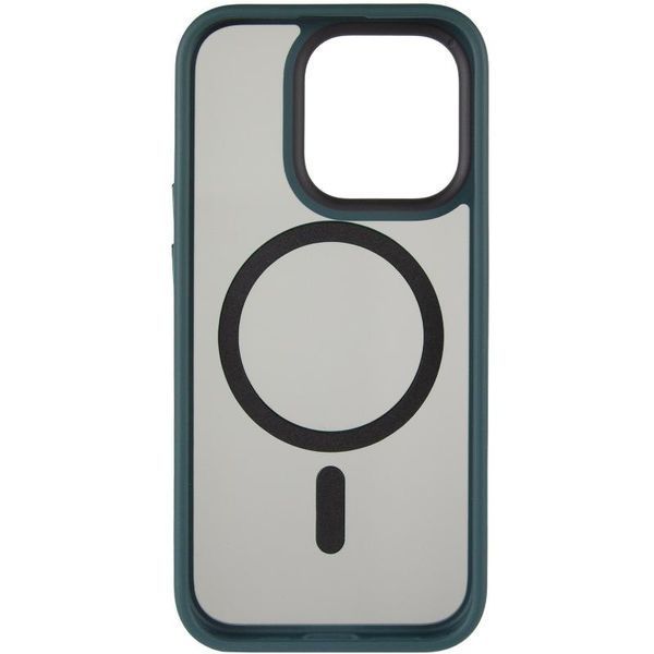 TPU+PC чохол Metal Buttons with MagSafe для Apple iPhone 15 Pro (6.1") 65611 фото