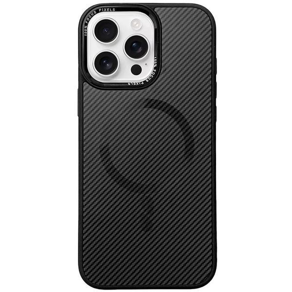 Чохол TPU+PC Carbon Mirage with MagSafe для Apple iPhone 14 Pro Max (6.7") 78106 фото