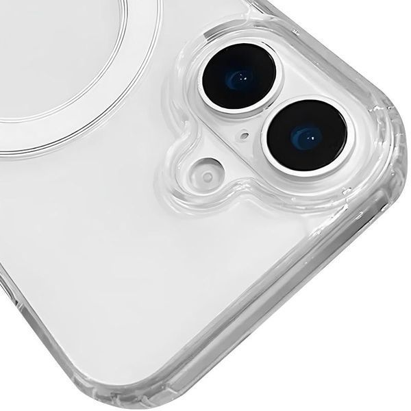 Чохол TPU Clear Case with MagSafe для Apple iPhone 16 (6.1") 73550 фото
