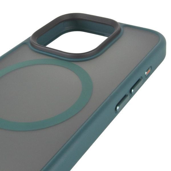 TPU+PC чохол Metal Buttons with MagSafe для Apple iPhone 15 Pro (6.1") 65611 фото