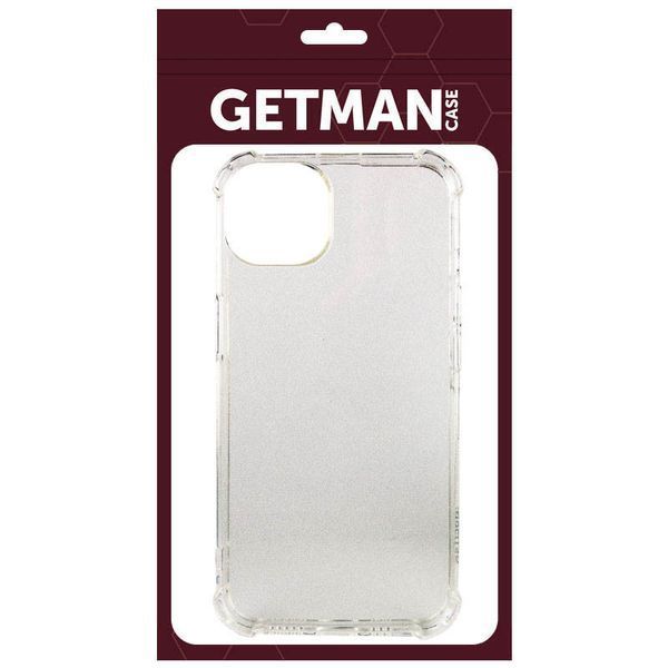 TPU чохол GETMAN Ease logo посилені кути для Apple iPhone 13 (6.1") 49276 фото