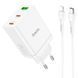 МЗП Hoco N33 Start PD35W (1USB-A/2C) + кабель Type-C to Lightning 71106 фото 1