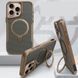 TPU+PC чохол Metal Buttons with MagSafe Carbon Ring для Apple iPhone 16 Pro (6.3") 73488 фото 3