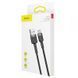 Дата кабель Baseus Cafule Type-C Cable 3A (1m) (CATKLF-B) 31871 фото 5