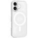 Чохол TPU Clear Case with MagSafe для Apple iPhone 16 (6.1") 73550 фото 1