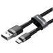 Дата кабель Baseus Cafule Type-C Cable 3A (1m) (CATKLF-B) 31871 фото 3