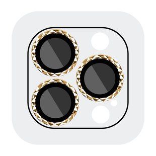 Захисне скло Metal Shine на камеру (у упак.) для Apple iPhone 15 Pro (6.1") / 15 Pro Max (6.7") 65696 фото
