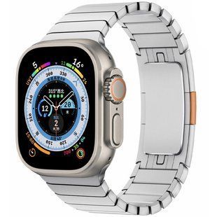 Ремінець Steel для Apple Watch 42(ser.1-3)/44/45/46/49mm (140-190mm) 75867 фото