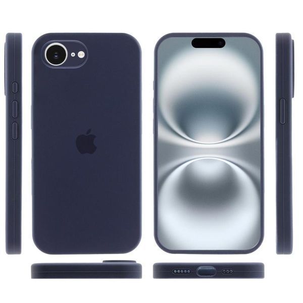 Чохол Silicone Case Full Camera Protective (AA) для Apple iPhone 16e (6.1") 78764 фото