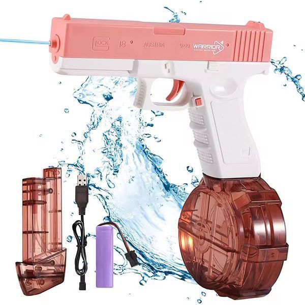 Водяний акумуляторний пістолет Glock Water Gun (250ml) with lithium battery 70617 фото