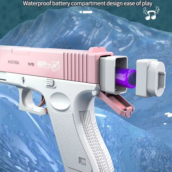 Водяний акумуляторний пістолет Glock Water Gun (250ml) with lithium battery 70617 фото
