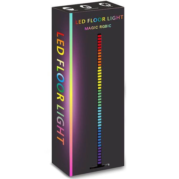 Підлогова кутова LED лампа RGB Magic 2 Bluetooth USB with app 66425 фото