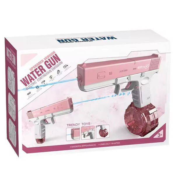 Водяний акумуляторний пістолет Glock Water Gun (250ml) with lithium battery 70617 фото