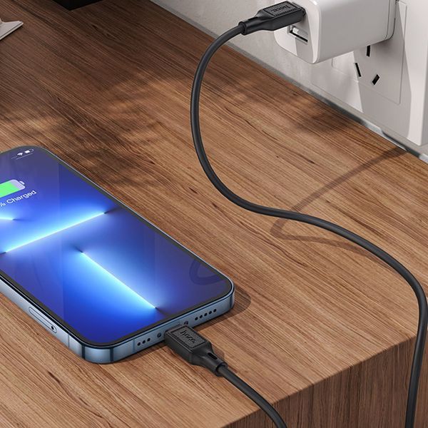 Дата кабель Hoco X90 Cool silicone Type-C to Lightning 20W (1m) 71110 фото