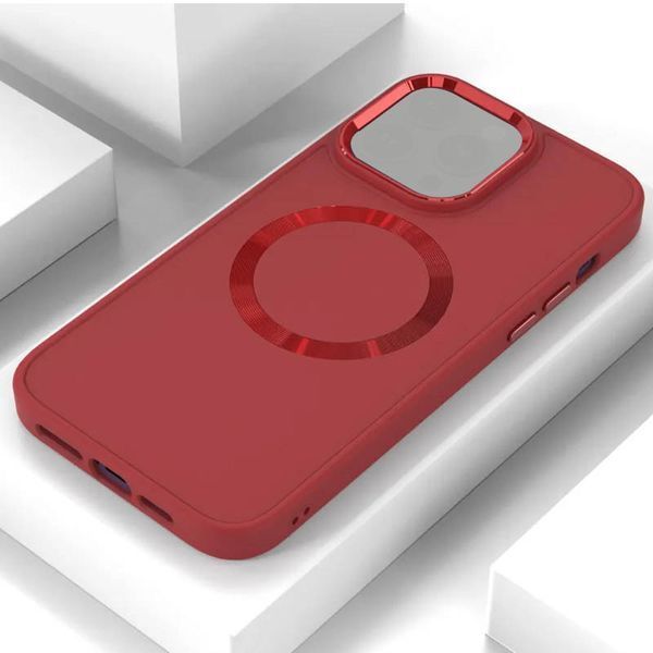 TPU чохол Bonbon Metal Style with MagSafe для Apple iPhone 15 Plus (6.7") 69525 фото