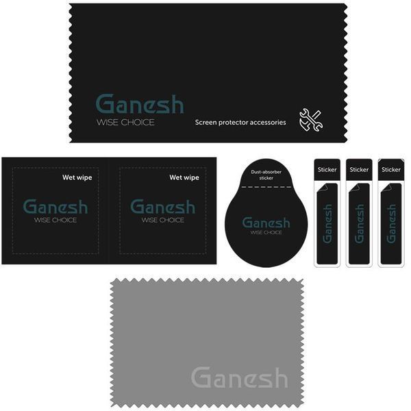 Захисне скло Ganesh (Full Cover) для Apple iPhone 17 Pro (6.3") 80909 фото