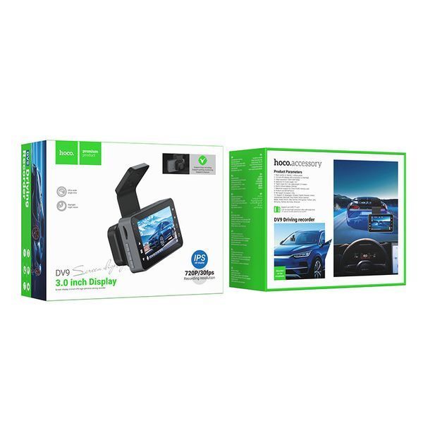 Відеореєстратор Hoco DV9 3-inch screen driving recorder 75192 фото
