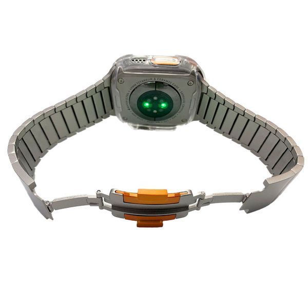 Ремінець Steel для Apple Watch 42(ser.1-3)/44/45/46/49mm (140-190mm) 75867 фото