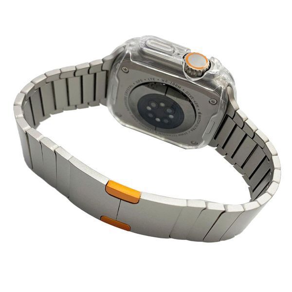 Ремінець Steel для Apple Watch 42(ser.1-3)/44/45/46/49mm (140-190mm) 75867 фото