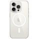 Чохол TPU Clear Case with MagSafe для Apple iPhone 16 Pro (6.3") 73552 фото 1